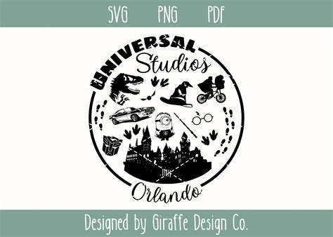 Universal Studios Orlando SVG, SVG File for Cricut, Universal Studios ...
