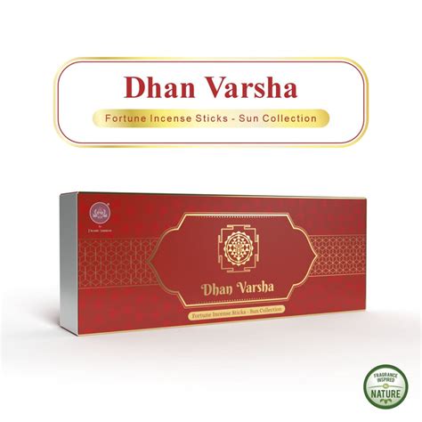 Dhan Varsha Sun Collection Fortune Incense Sticks – Set for 5 JPSR ...