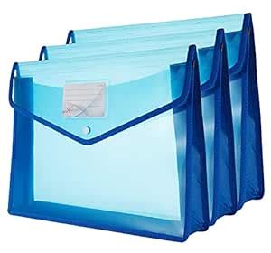 Document Holder EnvelopeFolder,File Storage Bag with Snap Button ...