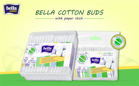 Bella Cotton Buds - 200 Pieces (Pack of 3) : Amazon.in: Beauty