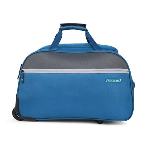 Aristocrat Enigma 52 Cm Polyester Softsided Cabin Size 2 Wheels Carry ...
