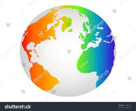 Multi Colored Globe Vector 的图像结果