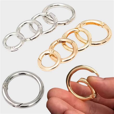 Premium Quality Round Metal Open & Close Ring – SMD TRIMS
