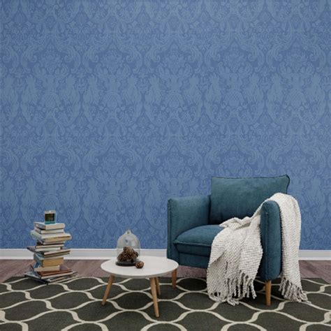 Blue Wallpaper BL-6 – Wallpaper Printing