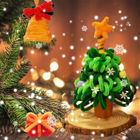 Buy 180 Pieces Pipe Cleaners Chenille Stem, Orange Craft Pipe Cleaners ...