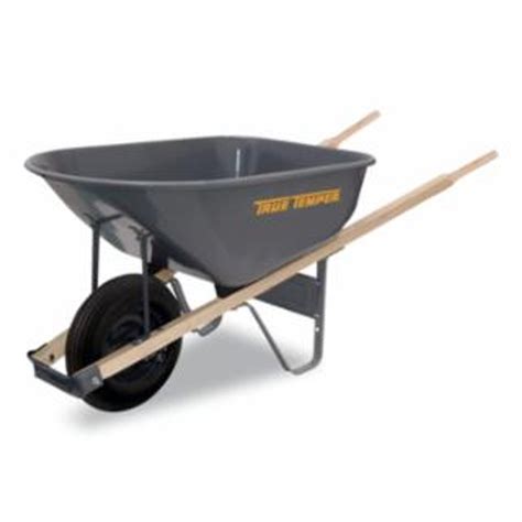 TRUE TEMPER STEEL 6 CU FT WHEELBARROW - IMS Bolt