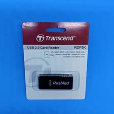 Buy Transcend RDP5K USB 2.0 Card Reader ResMed at Ubuy India