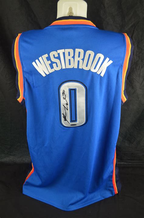Lot Detail - Russell Westbrook Autographed OKC Thunder Jersey UDA
