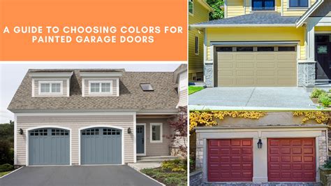 Painted Garage Doors: Color Selection Guide for Homeowners