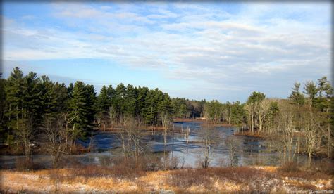 West Hill Dam Trail, Uxbridge, MA - 2.7 Mile Hike