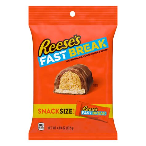 Reese's Fast Break Snack Size - 4.09oz (132g) – USA Bites