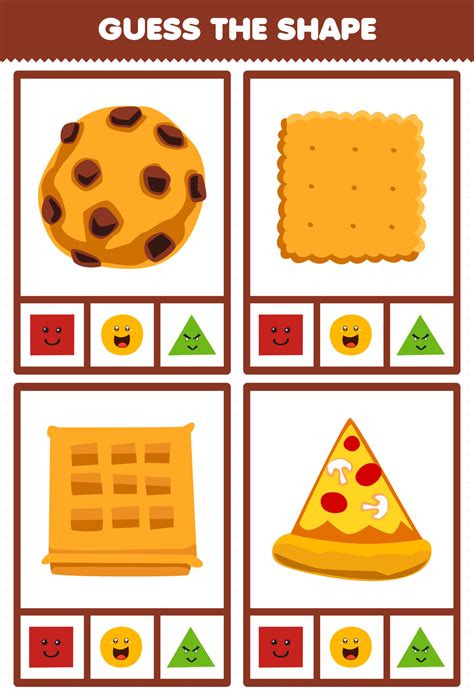 juego educativo para niños adivinar la forma figuras geométricas y ...