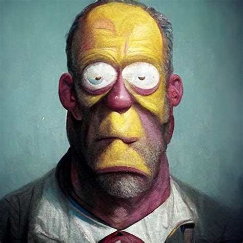 Continuing with the AI drawing trend, I present a realistic Homer ...