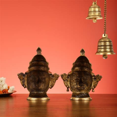 Buy Brass Handcrafted Traditional and Antique Shiva and Gauri ...