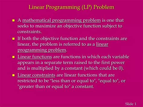 Image result for Linear Programming Problem Set Up