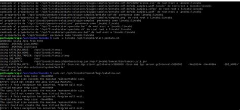 Operation not allowed when installing LinceBI - Installation - LinceBI