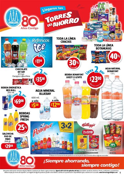 Folleto Farmacias Guadalajara Torres del Ahorro 1 al 14 de octubre 2022