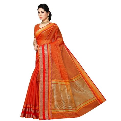 Kota Doria Cotton Saree | Lightweight & Breathable | TheShopOraSto ...