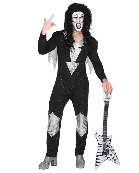 Heavy Metal Rock Star Costume for Halloween | - Karneval Universe
