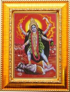 DECORPRINT DESIGN Durga Maa Nav Roop Photo Frame,Durga Maa Photo Frame ...