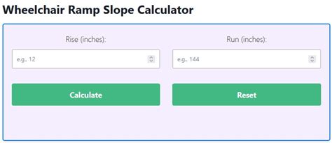Image result for Gradient Ramp Calculator