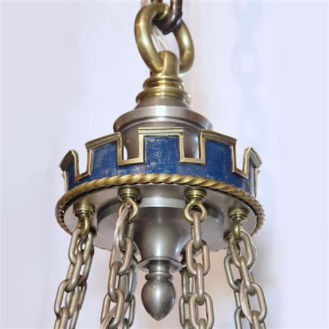 Monumental Detroit Gothic Medieval Renaissance Revival Brass and Steel Chandelier at 1stDibs ...