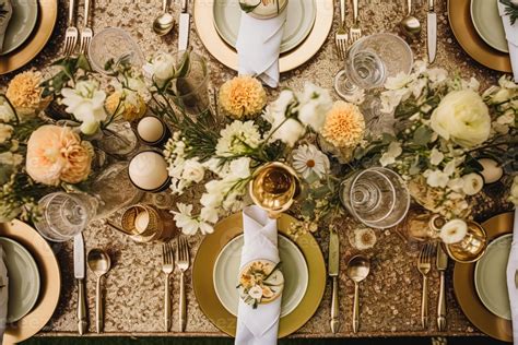Fancy Dinner Table Settings