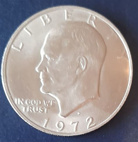 1972 Eisenhower Liberty Dollar-Denver Mint Mark -Moon Landing -Collectible Coin on eBid United ...