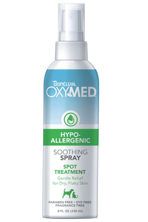 TropiClean OxyMed Hypo-Allergenic Spray for Dogs and Cats - TropiClean ...