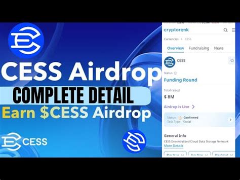 CESs network Airdrop working process || How to join CESS network ...