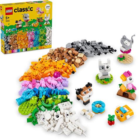 LEGO 10713 Classic Creative Suitcase, Toy Storage, Fun Colourful Basic ...