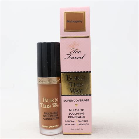 Buy Too Faced Born This Way Super Coverage Concealer Vanilla 0.5oz/15ml ...