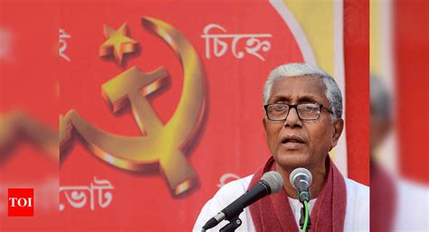 Tripura: Outgoing Tripura CM Manik Sarkar to attend BJP government's ...
