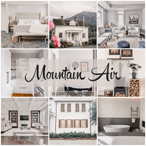 Mountain Air Lightroom Preset Pack | 10 Pack Preset for Photographers ...