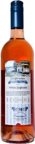 Калифорния :: США :: Cable Car Zinfandel Rose :: Каталог :: Wine Info
