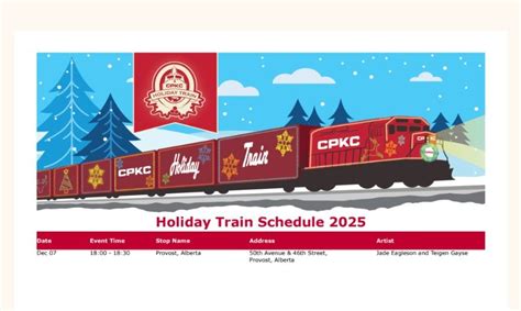 Christmas Train, Train tracks @ 47 Street Provost, AB, Wainwright, 7 ...