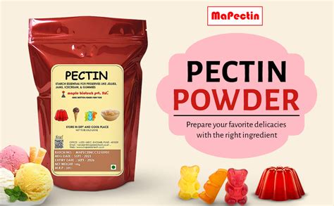 Mapectin-50gm, Pectin Powder 50gm, Vegetarian Pectin for Gelling Agent ...