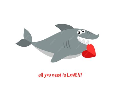 Friendly Shark Cartoon