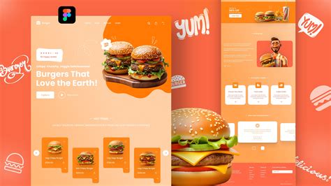 Food Website UI Design Tutorial in Figma: Using No Cod | Figma