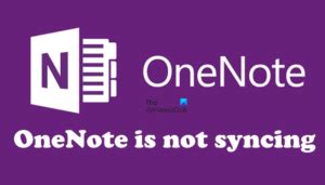 Fix OneNote On Apple Mac Not Syncing 的图像结果