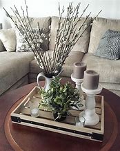 Image result for Decorative Coffee Table Tray
