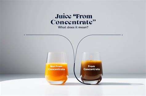 What Does Concentrate Mean In Juice? - 2026