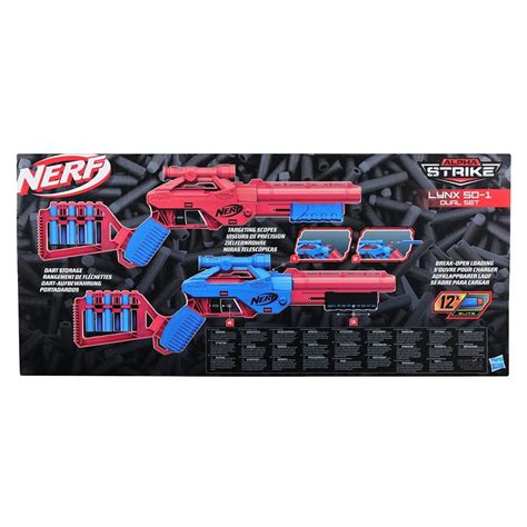Buy Nerf Alpha Strike Lynx SD-1 Dual Set Blaster for Kids, Teens ...