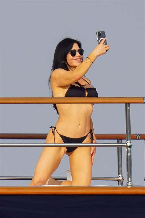 Lauren Sanchez in a Bikini - Mega Yacht Koru in Beaulieu sur Mer 06/16 ...
