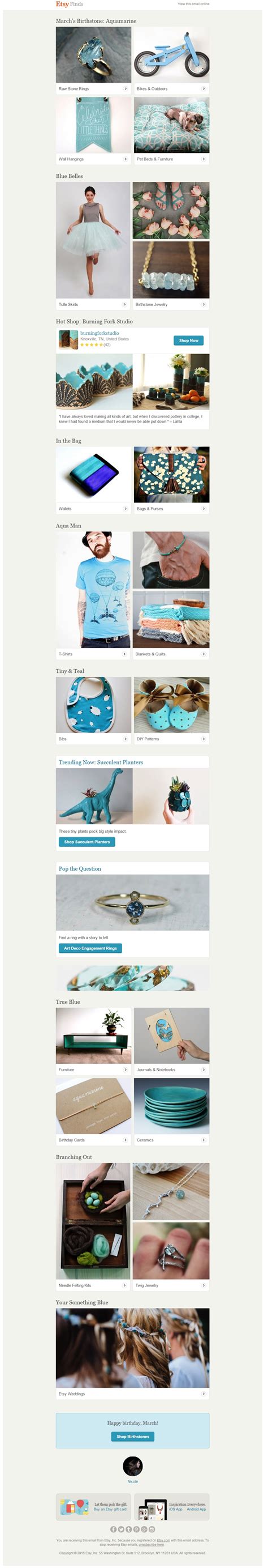 Etsy: тематический каталог с цветовой подборкой товаров (3.03.15 ...