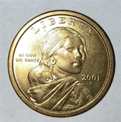 2001 P Sacagawea Gold Dollar-RARE | Etsy