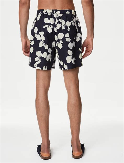 Quick Dry Floral Graphic Swim Shorts – The Beach Company