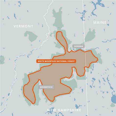 White Mountain National Forest | GPS Hiking Guide - Smartphone Map