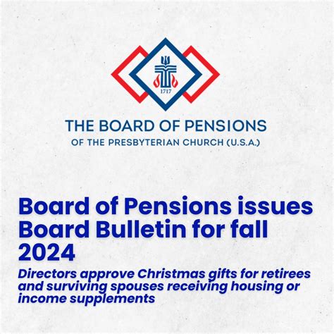 Presbyterian Church (U.S.A.) on LinkedIn: Board of Pensions issues ...