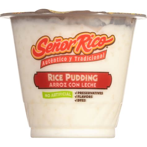 Señor Rico Rice Pudding (8 oz) Delivery or Pickup Near Me - Instacart